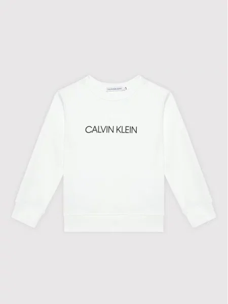 Calvin Klein Jeans Μπλούζα Unisex Institutional Logo λευκό