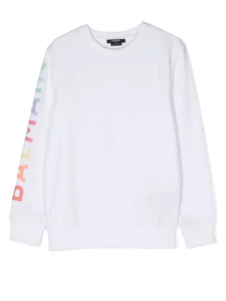 Bluza dziecięca Balmain biała