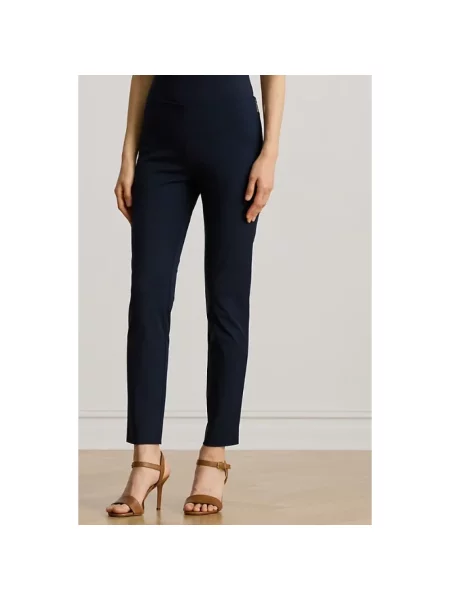 Spodnie Lauren Ralph Lauren niebieskie