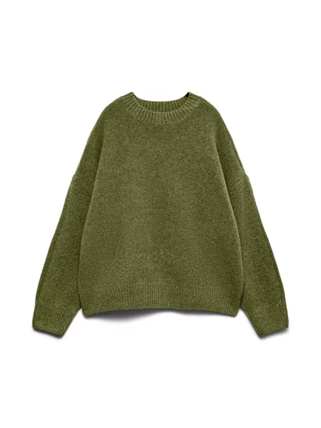 VERO MODA Pulover VMBoom kiwi verde