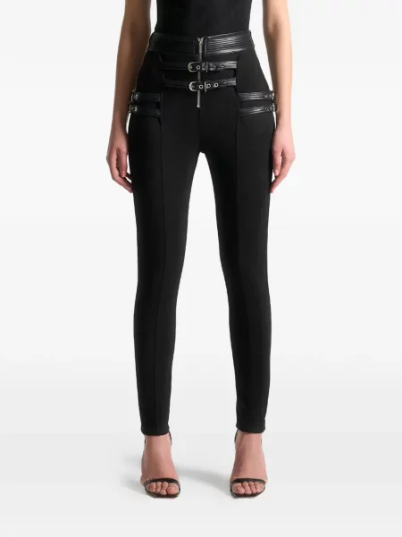 Legginsy Manière De Voir na sprzączkę czarne