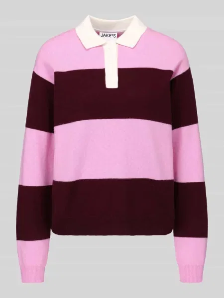 Sweter z kołnierzykiem polo Jake*s Casual