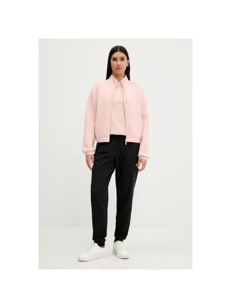 Bluza rozpinana Guess różowa