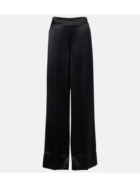 Pantaloni Joseph din satin negru
