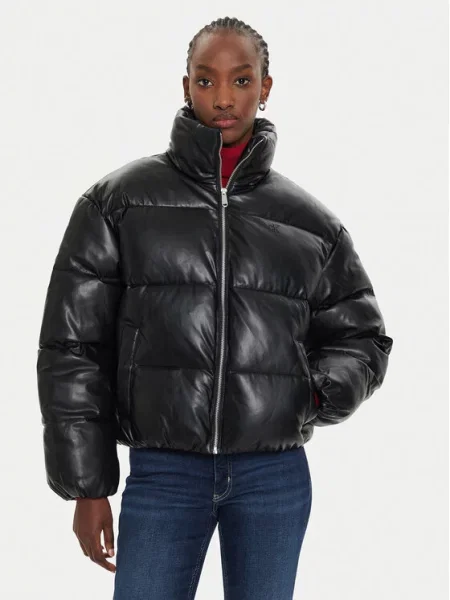Zimní bunda Calvin Klein Jeans černá