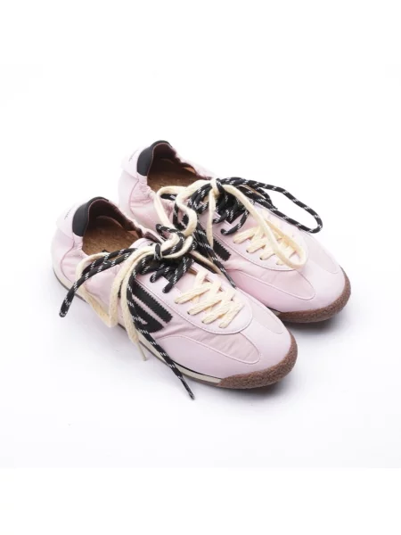 Sneakersy Puraai skórzane różowe
