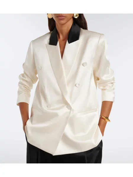 Satenast dvoredni blazer The Sei bela
