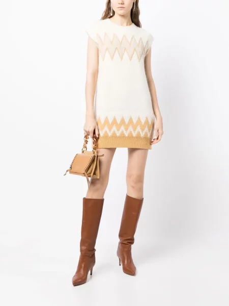 Kostiumas mini mini suknelė Onefifteen balta