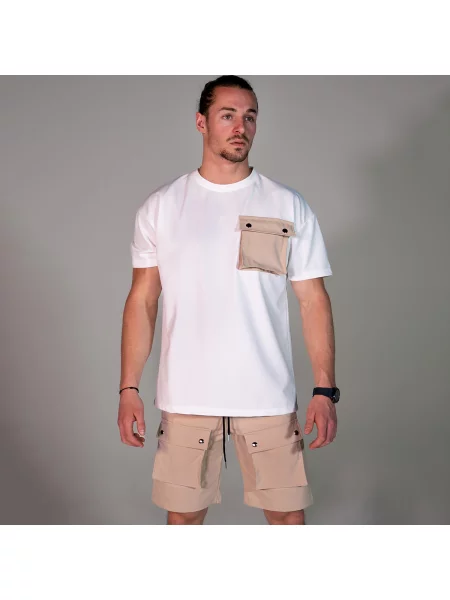 Kratek bermuda kratke hlače Thead. bež