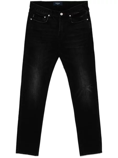 Blugi drepți Paul Smith negru