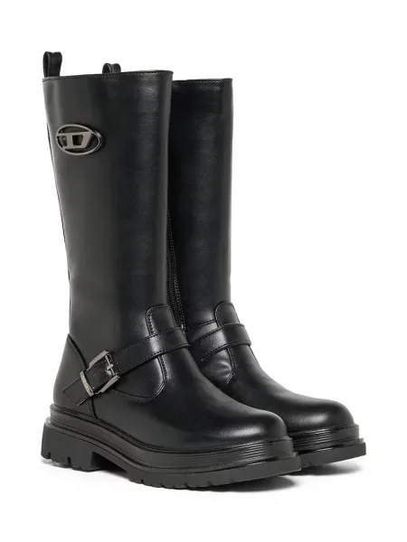 Diesel gyerek csizma D-KRILTY BOOTS fekete