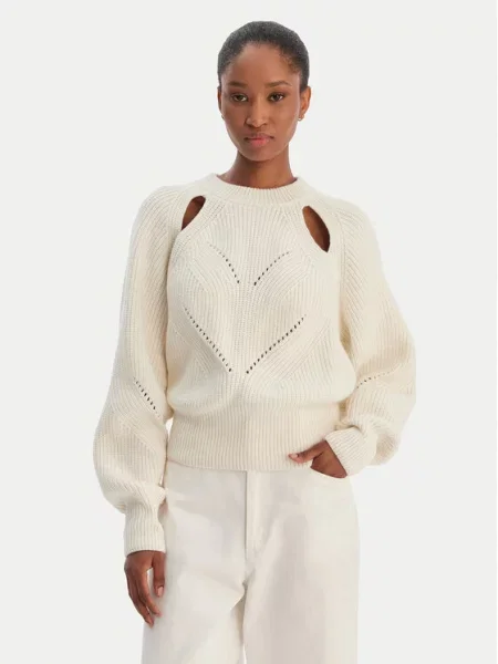 BOSS Pulover Farlant bež