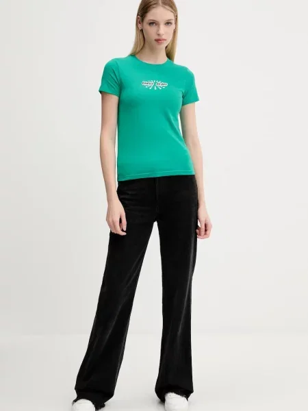 Футболка Guess Jeans зелений