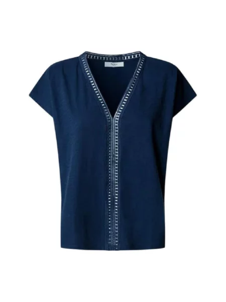 Denim ruha Pepe Jeans kék