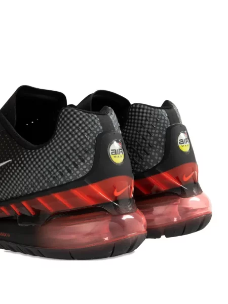 Sneakerși Nike Air Max cu șireturi din dantelă negru