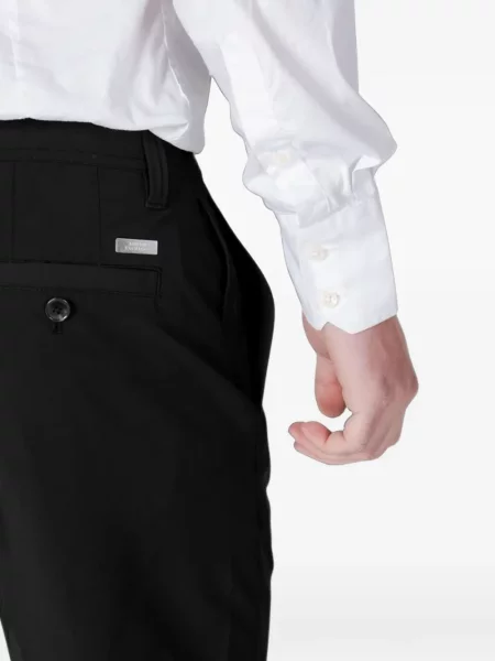 Bermude Armani Exchange cu autograf negru