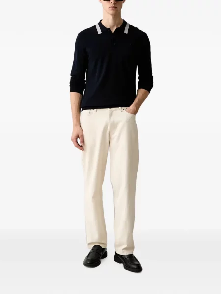 Gulerat tricou polo Trussardi albastru
