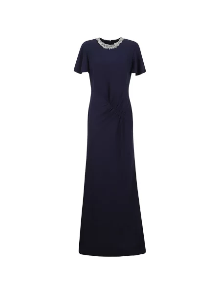 Rochie maxi Roland Mouret albastru