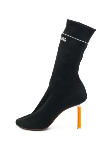 Botine Vetements cu imagine negru