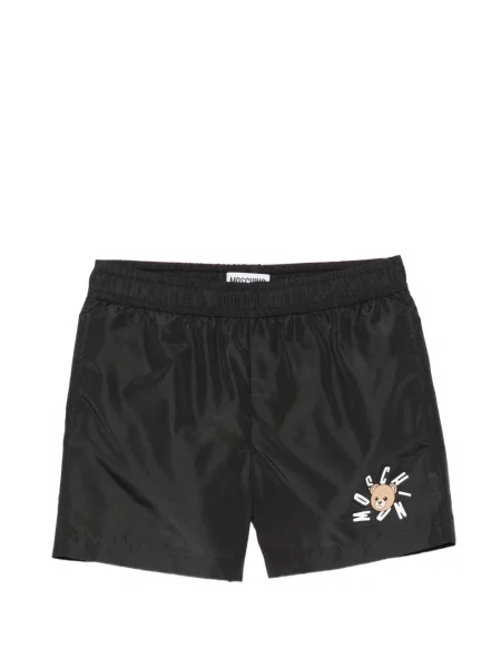 Kąpielówki dziecięce Moschino czarne