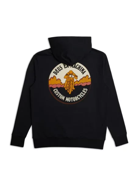 Bluza z kapturem Deus Ex Machina czarna