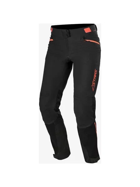 Długie spodnie wiatrówki Alpinestars Stella Nevada bez wkładek w kolorze koralowo-czerwonym 32 czerwone
