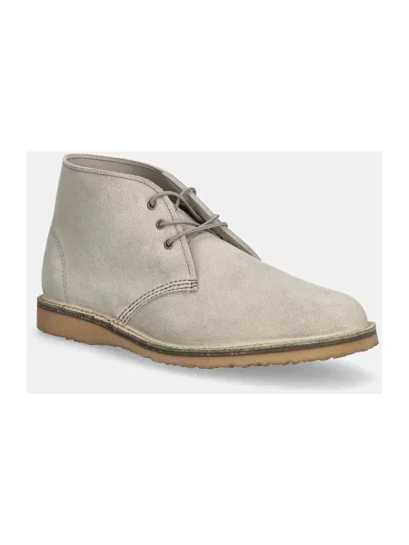 Red Wing półbuty zamszowe Weekender Chukka beżowy