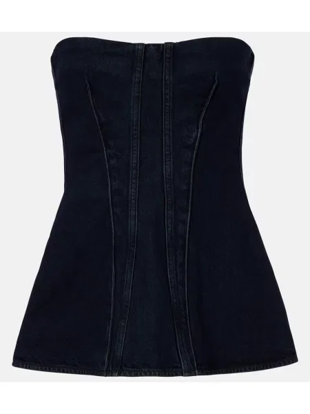 Top Agolde albastru