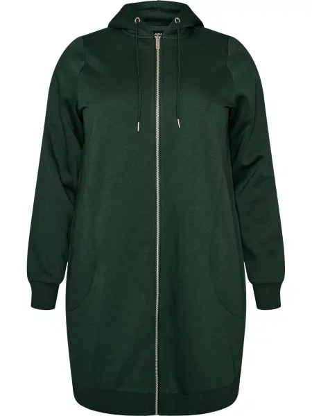 Zizzi Hanorac Flamela închis verde