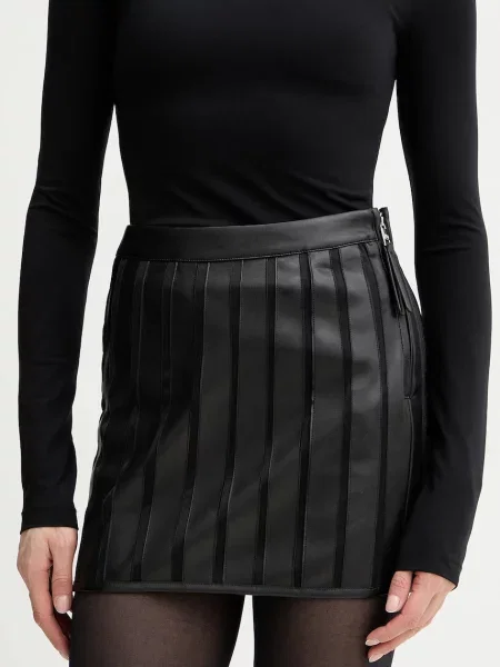 Silvian Heach fustă MANNY negru