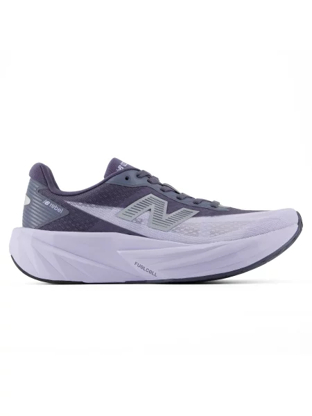Buty do biegania New Balance FuelCell Rebel V5 meteorite/smoked violet fioletowe