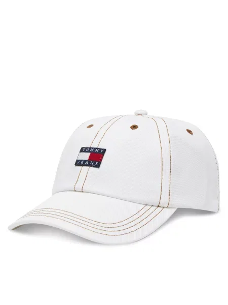 Kapa s šiltom Tommy Hilfiger bela