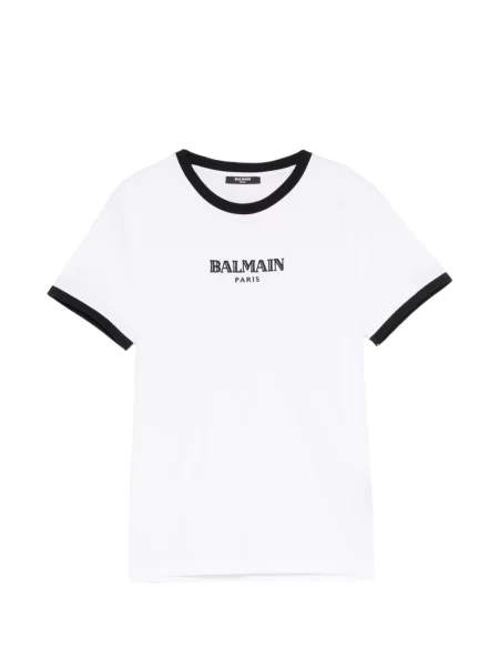 Koszulka dziecięca Balmain biała
