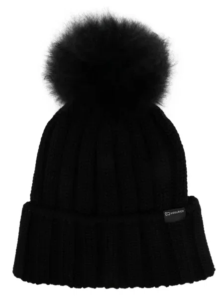 Căciulă Woolrich de lână negru