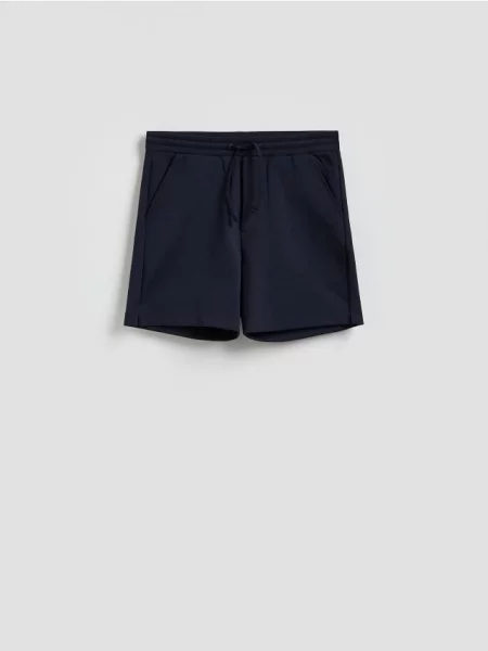 Reserved Pantaloni scurți comfort fit bleumarin