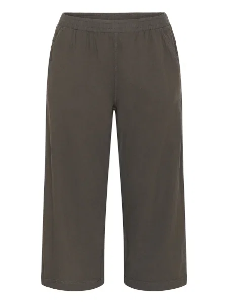 KAFFE CURVE Nohavice Nana antracitová