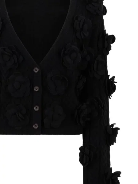 Πλεκτή ζακέτα Philipp Plein μαύρο