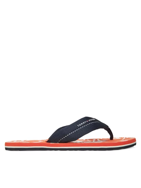 В'єтнамки Tommy Hilfiger FLW Print Beach desert sky сині
