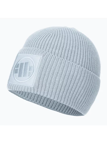 Férfi téli sapka Pitbull Beanie Logo Single Layer Cuff baby blue Beanie Logo Single Layer Cuff kék