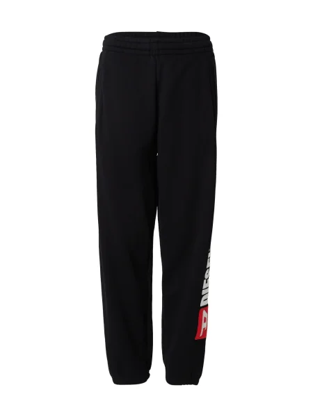 DIESEL Pantaloni P-MARKY-DIV roșu / negru alb