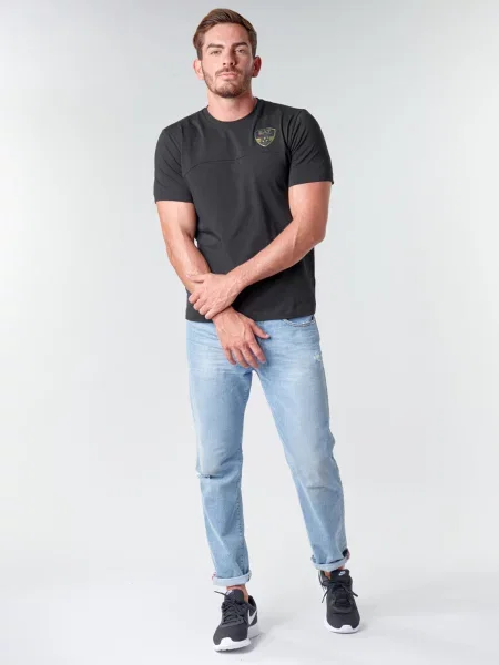 Fotbal tricou Emporio Armani Ea7 negru