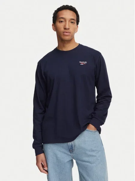 Reebok Longsleeve Feliks granatowy