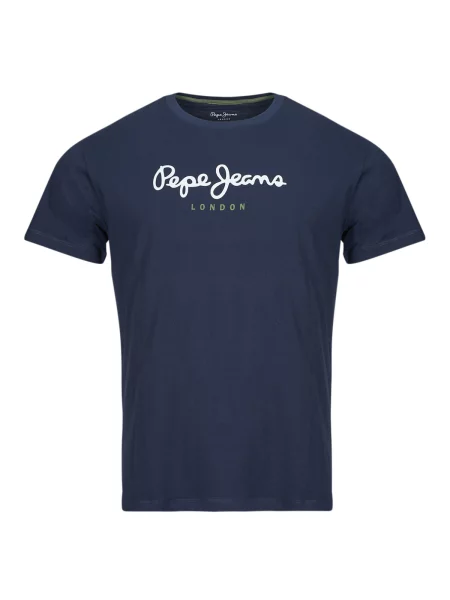 Pepe Jeans Majica EGGO mornarsko plava siva