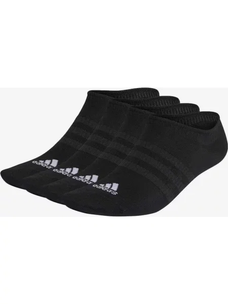 Skarpety Adidas Thin and Light Czarne 3 pary XS białe