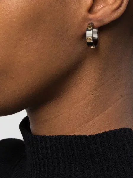Auskarai Tory Burch sidabrinė