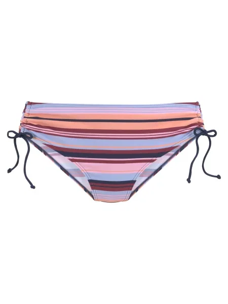 S.Oliver Slip costum de baie Pasta bleumarin / porumbel / portocaliu caisă / roz albastru