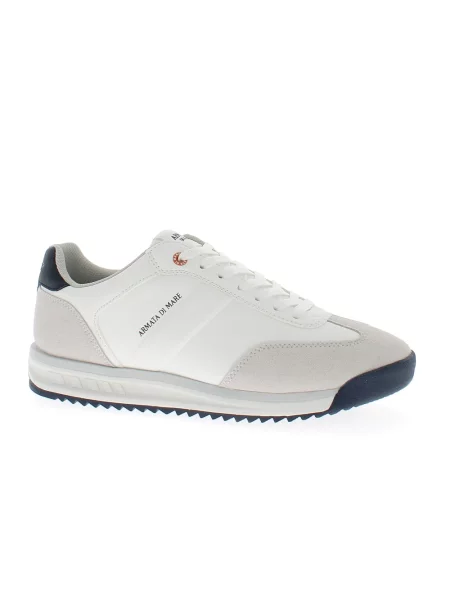 Sneakersy Armata Di Mare skórzane białe