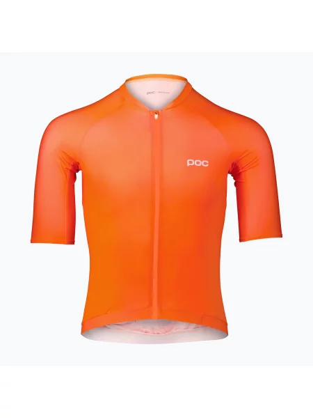 Мъжка колоездачна тениска POC Pristine zink orange оранжево