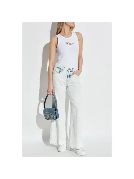 Spodnie Diesel retro niebieskie