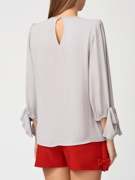 Блуза Elisabetta Franchi сіра